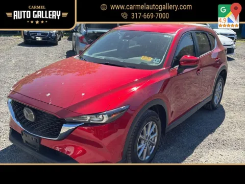 Red 2022 Mazda CX-5 2.5 S Select Package for sale in Carmel, IN