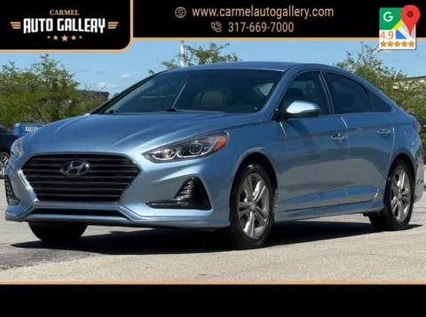 White 2018 Hyundai Sonata Limited for sale in Carmel, IN