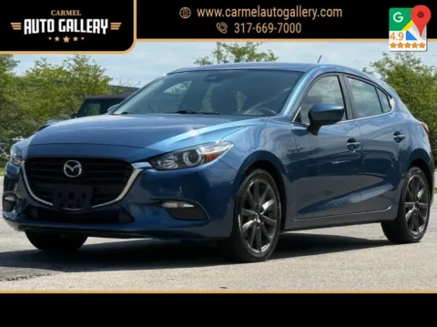 Blue 2018 Mazda Mazda3 Touring for sale in Carmel, IN