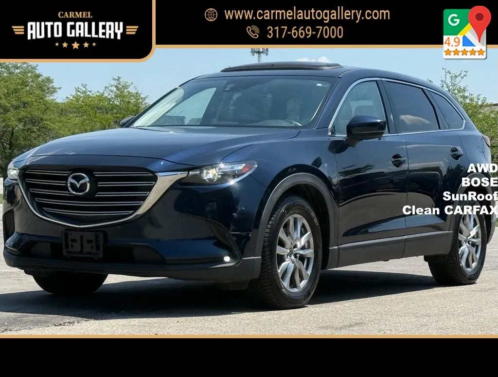 Blue 2016 Mazda CX-9 Touring for sale in Carmel, IN