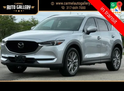 Silver 2021 Mazda CX-5 Grand Touring for sale in Carmel, IN