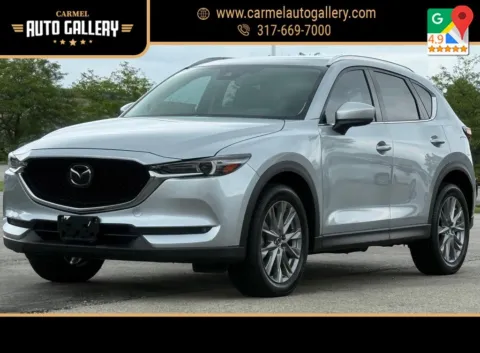 Silver 2021 Mazda CX-5 Grand Touring for sale in Carmel, IN