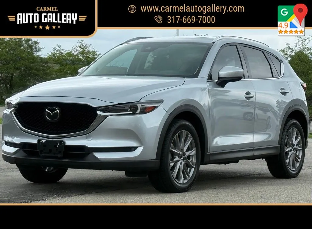 Silver 2021 Mazda CX-5 Grand Touring for sale in Carmel, IN