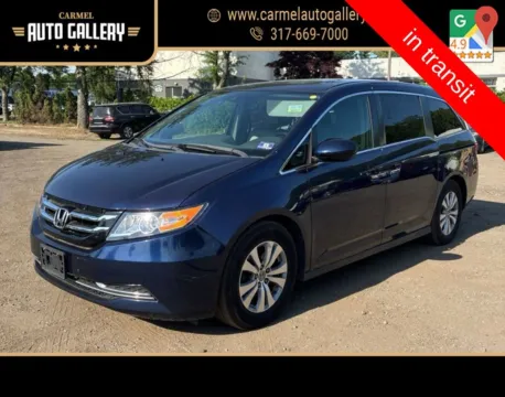 Black 2016 Honda Odyssey EX-L for sale in Carmel, IN