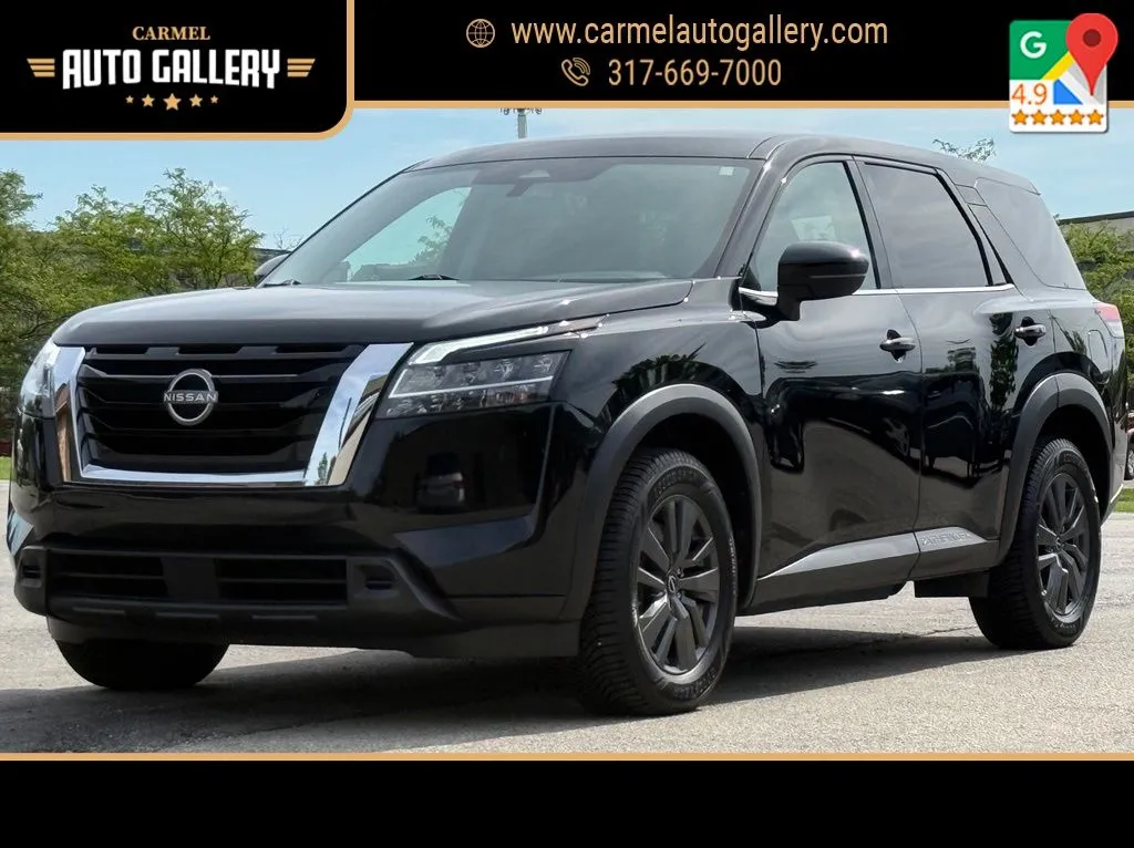 Black 2022 Nissan Pathfinder S for sale in Carmel, IN