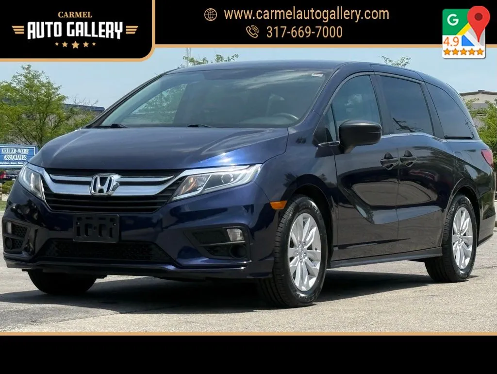 Black 2019 Honda Odyssey LX for sale in Carmel, IN