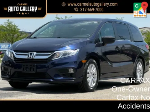 Black 2019 Honda Odyssey LX for sale in Carmel, IN