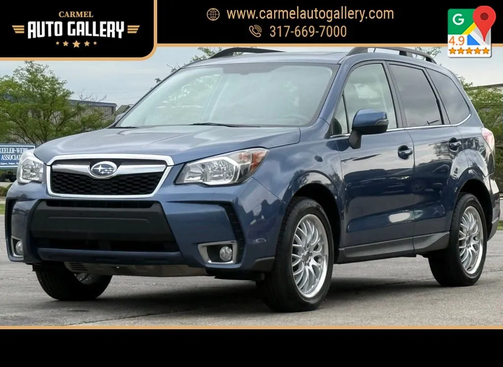 Blue 2014 Subaru Forester 2.0XT Touring for sale in Carmel, IN