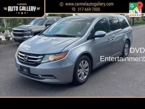 Silver 2016 Honda Odyssey SE for sale in Carmel, IN