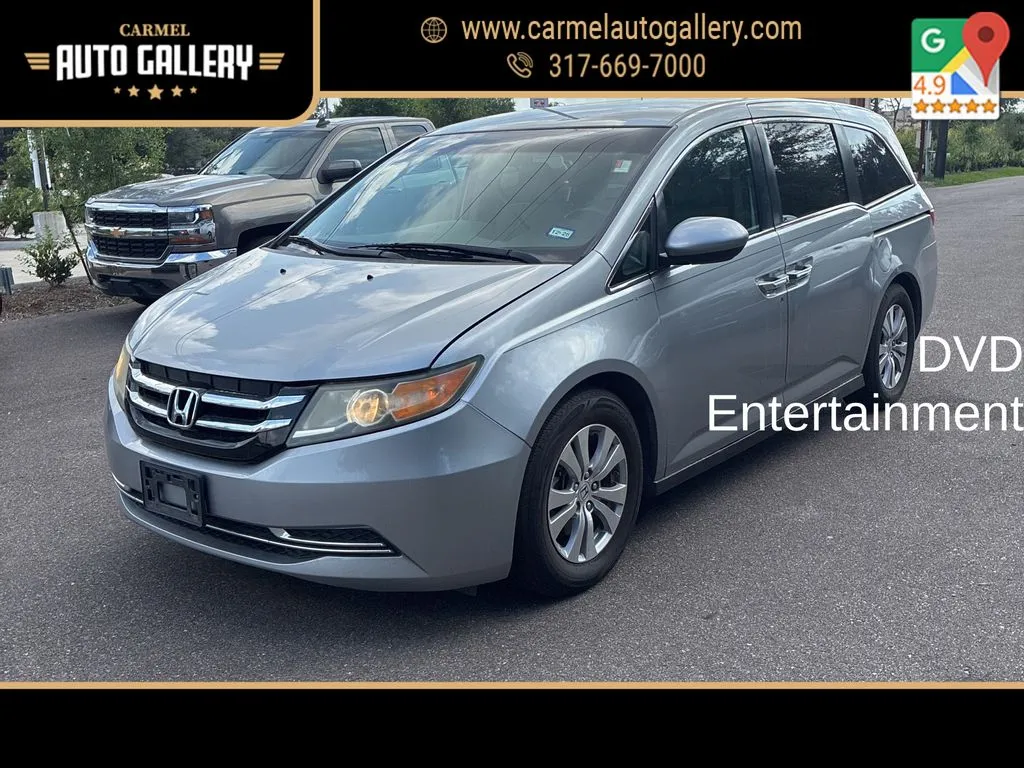 Silver 2016 Honda Odyssey SE for sale in Carmel, IN