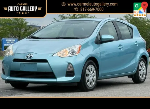 Blue 2013 Toyota Prius c Two for sale in Carmel, IN