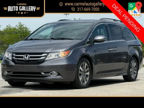 Gray 2016 Honda Odyssey Touring Elite for sale in Carmel, IN