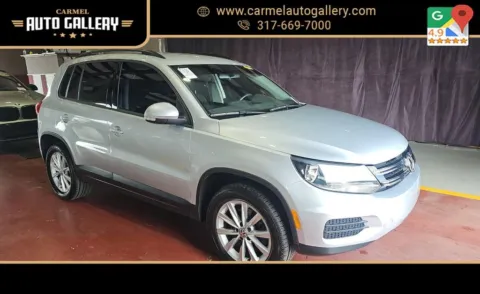 Silver 2017 Volkswagen Tiguan Limited 2.0T for sale in Carmel, IN