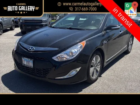 Black 2015 Hyundai Sonata Hybrid Limited for sale in Carmel, IN
