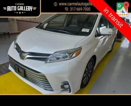 White 2018 Toyota Sienna Limited Premium for sale in Carmel, IN