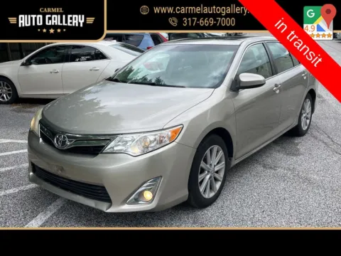 Beige 2014 Toyota Camry XLE for sale in Carmel, IN