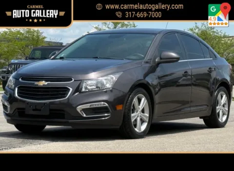 Gray 2015 Chevrolet Cruze 2LT for sale in Carmel, IN