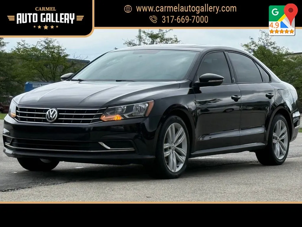 Black 2019 Volkswagen Passat 2.0T Wolfsburg for sale in Carmel, IN