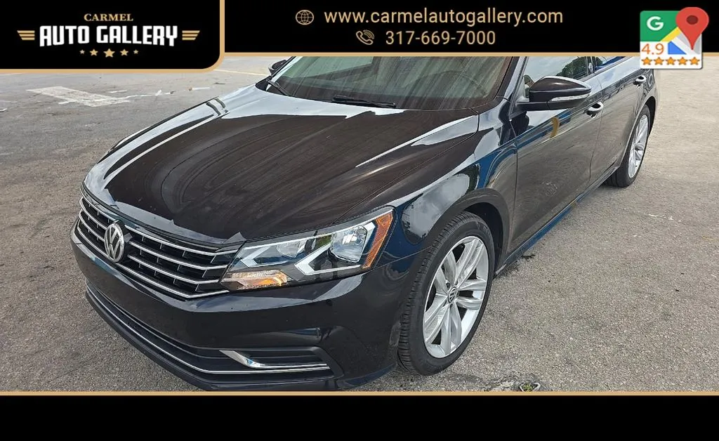 Black 2019 Volkswagen Passat 2.0T Wolfsburg for sale in Carmel, IN