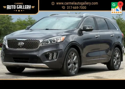 Gray 2016 Kia Sorento SX Limited for sale in Carmel, IN