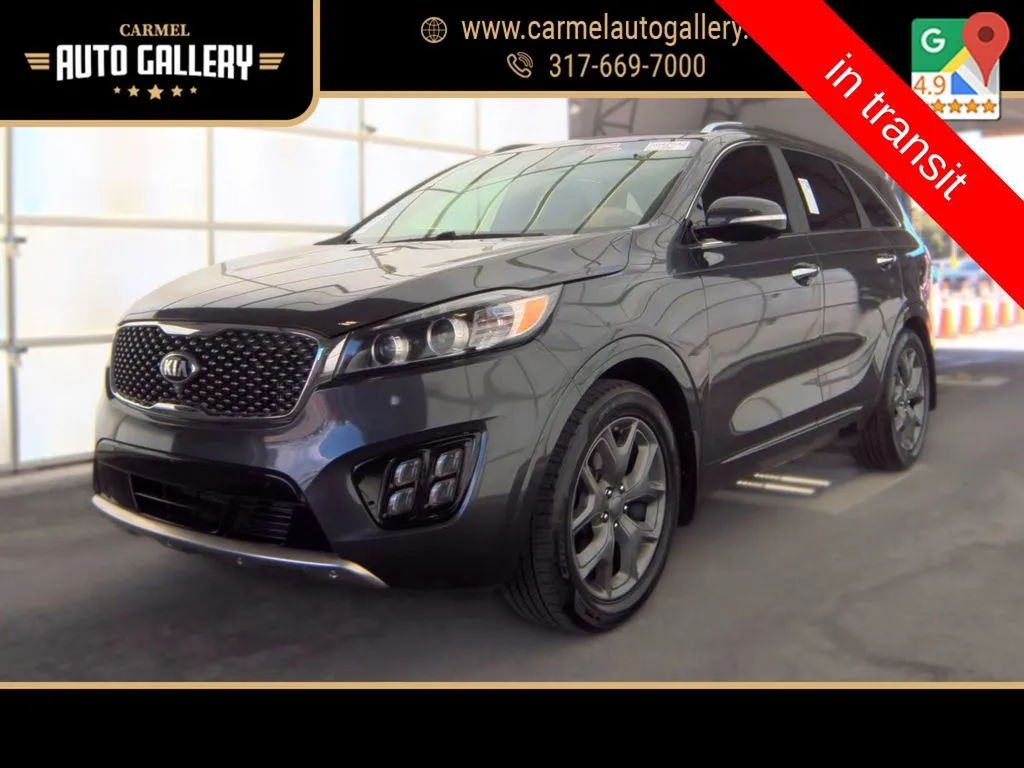 Gray 2016 Kia Sorento SX Limited for sale in Carmel, IN