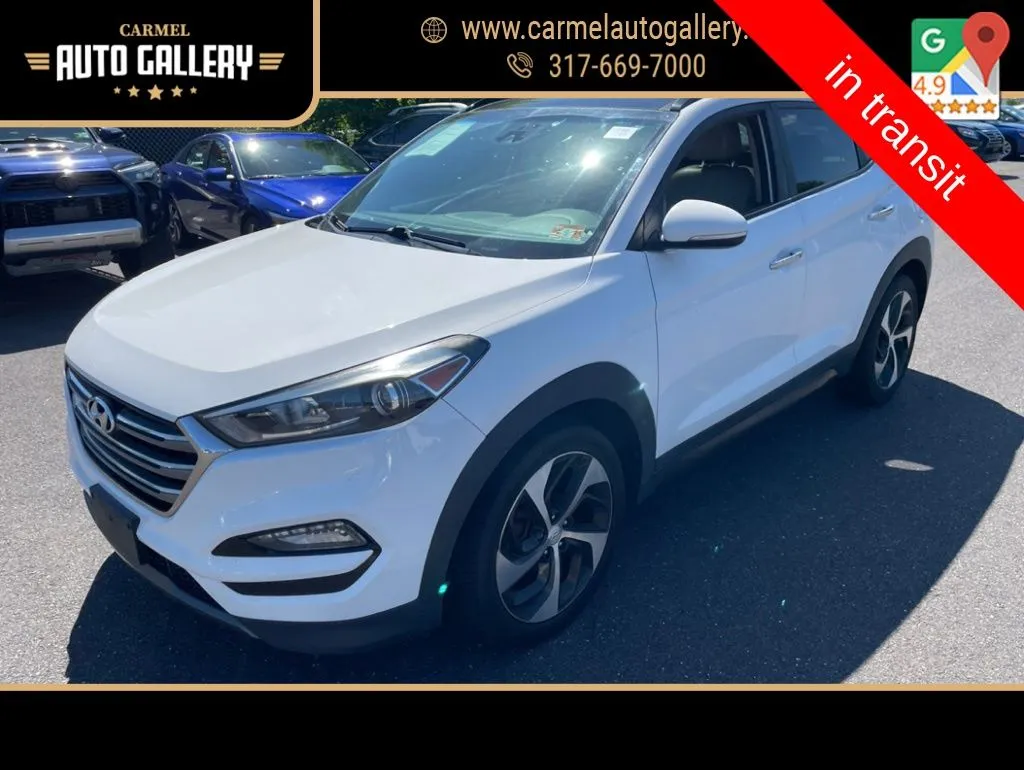 White 2016 Hyundai Tucson Limited for sale in Carmel, IN