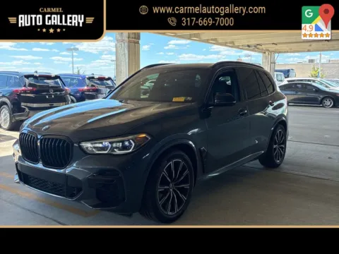 Gray 2022 BMW X5 xDrive40i for sale in Carmel, IN