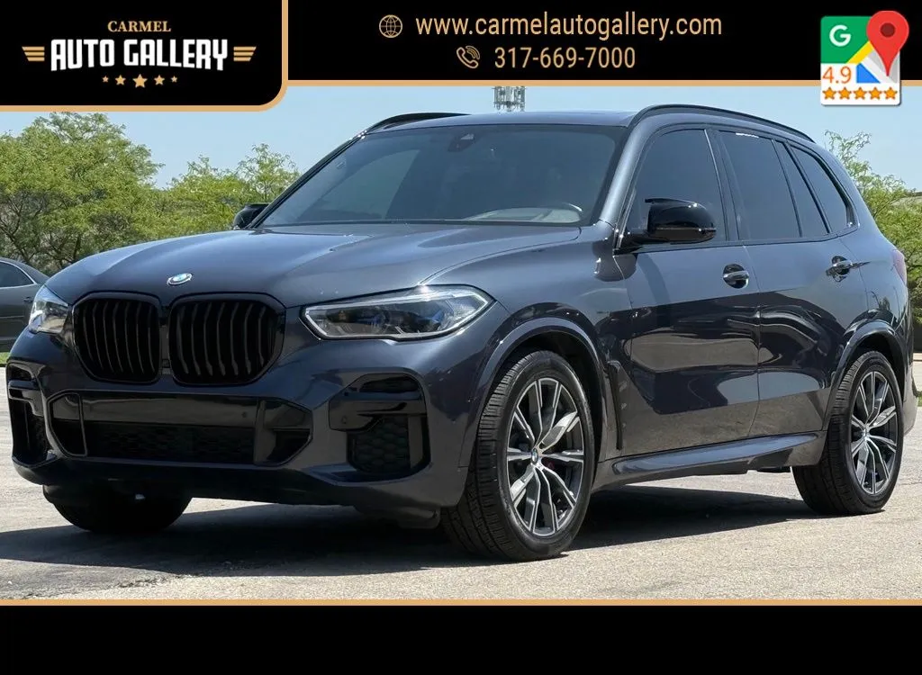 Gray 2022 BMW X5 xDrive40i for sale in Carmel, IN