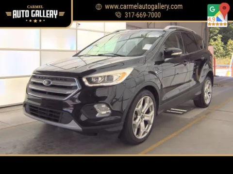 Black 2019 Ford Escape Titanium for sale in Carmel, IN