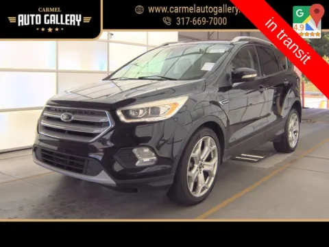 Black 2019 Ford Escape Titanium for sale in Carmel, IN