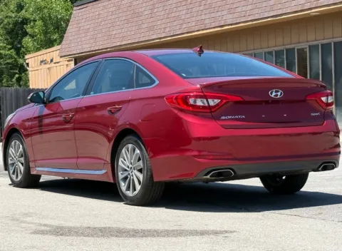 Another view of 2015 Hyundai Sonata Sport for sale in Carmel, IN at Carmel Auto Gallery