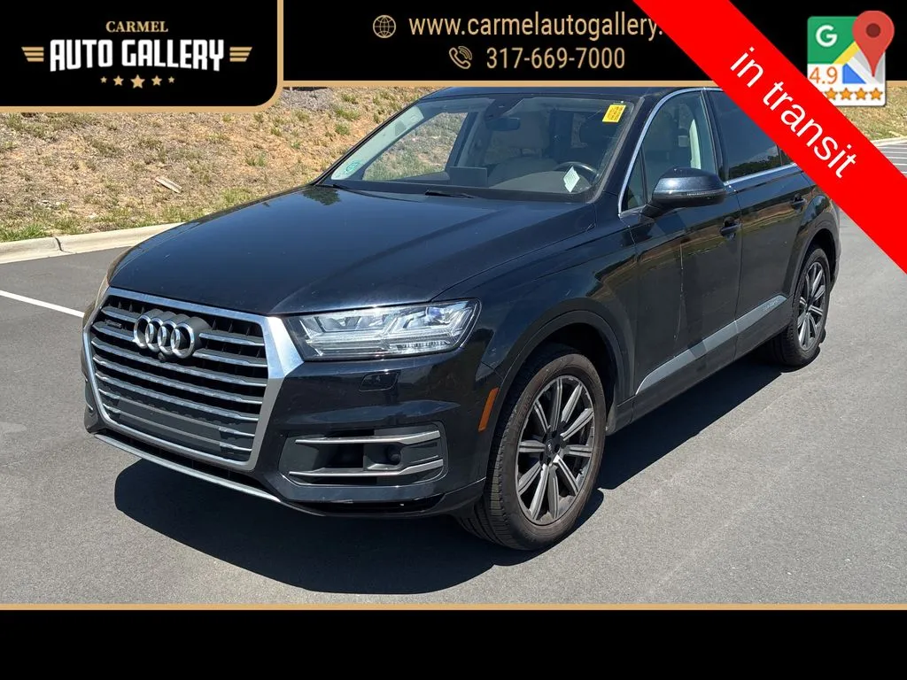 Blue 2017 Audi Q7 3.0T Premium Plus for sale in Carmel, IN