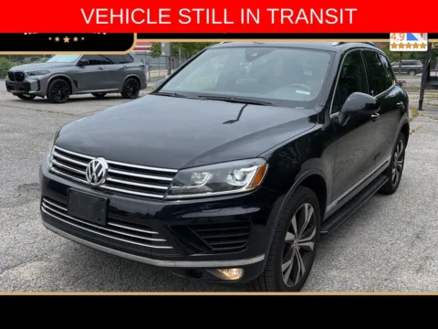 Black 2017 Volkswagen Touareg V6 for sale in Carmel, IN
