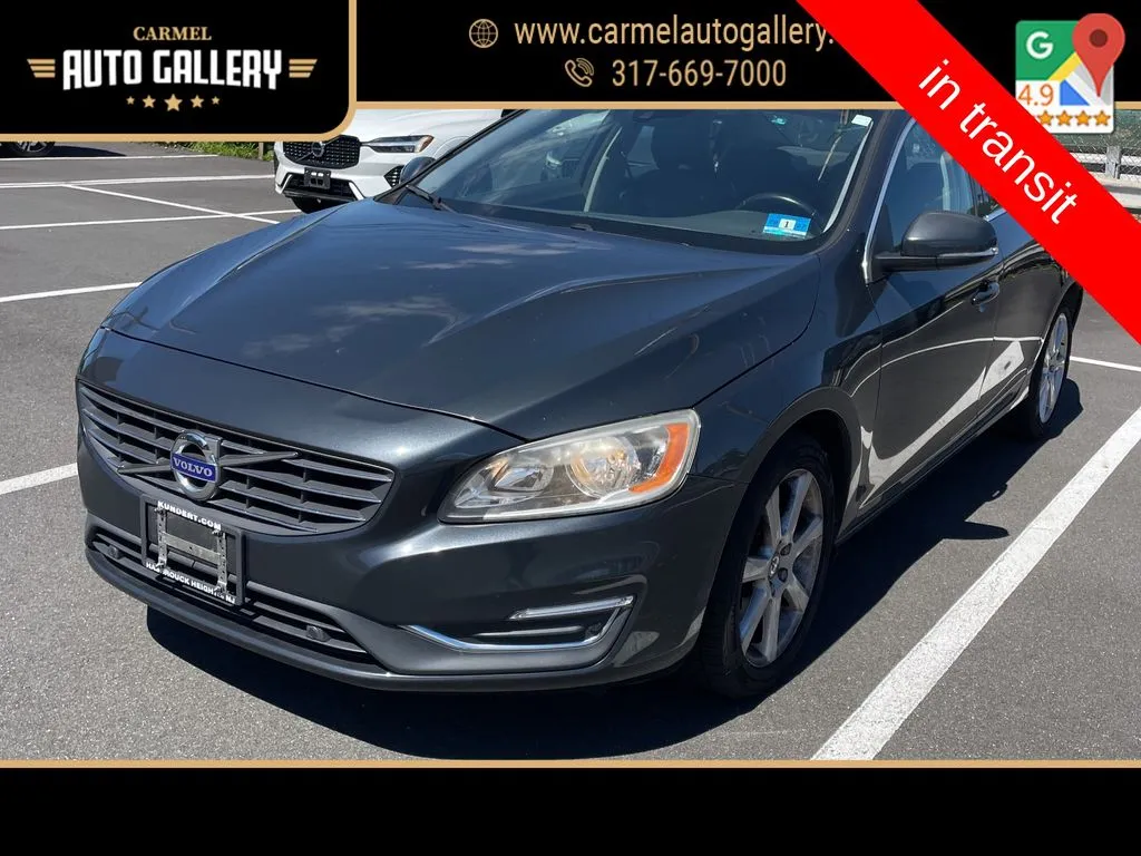 Gray 2016 Volvo S60 T5 Drive-E Premier for sale in Carmel, IN