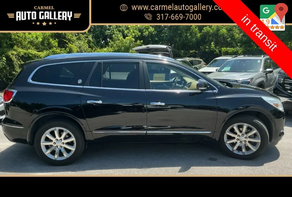 Black 2017 Buick Enclave Premium Group for sale in Carmel, IN