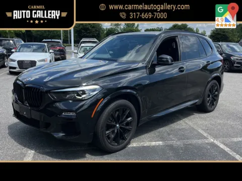Black 2021 BMW X5 xDrive40i for sale in Carmel, IN