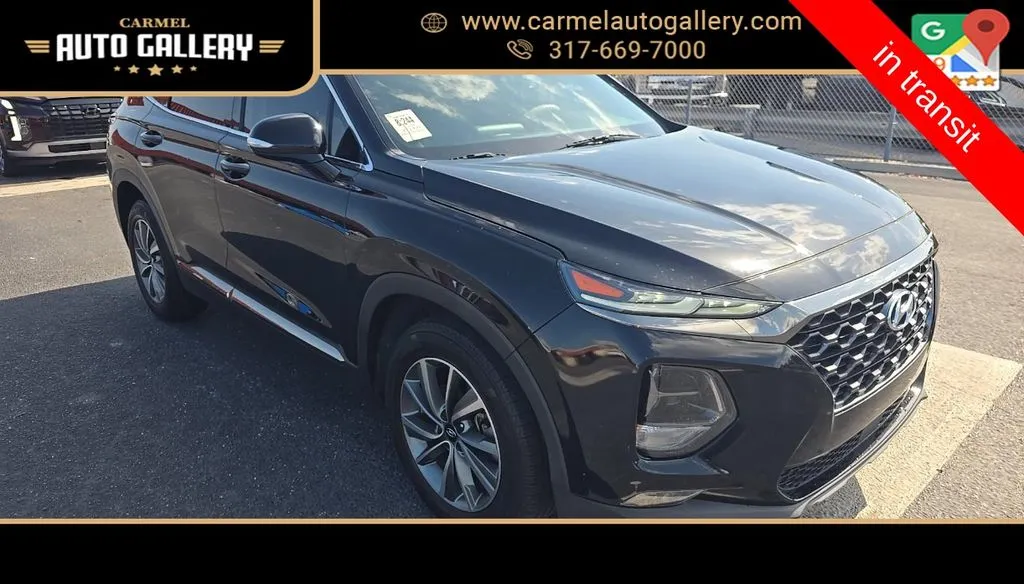 Black 2019 Hyundai Santa Fe Limited for sale in Carmel, IN