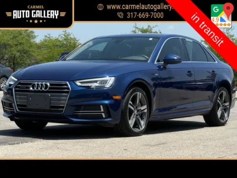 Blue 2018 Audi A4 2.0T for sale in Carmel, IN