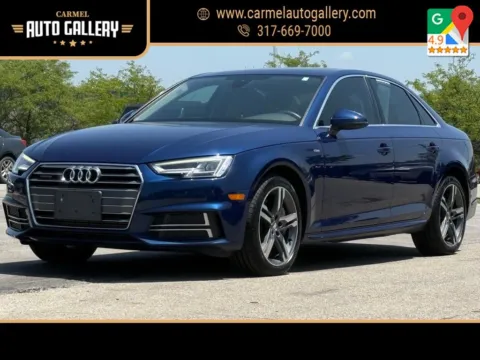 Blue 2018 Audi A4 2.0T for sale in Carmel, IN