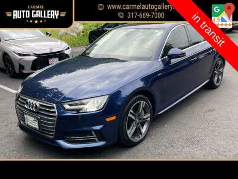 Blue 2018 Audi A4 2.0T for sale in Carmel, IN