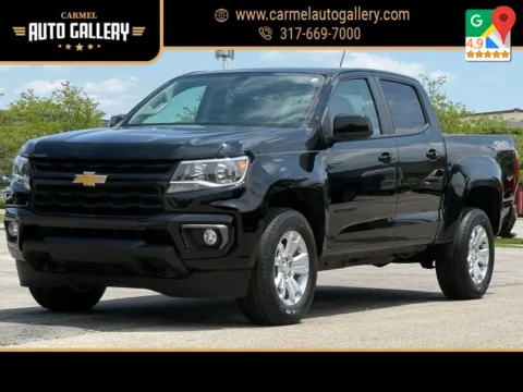 Black 2022 Chevrolet Colorado LT for sale in Carmel, IN