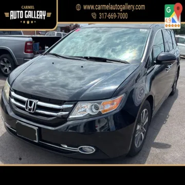 Black 2016 Honda Odyssey Touring Elite for sale in Carmel, IN