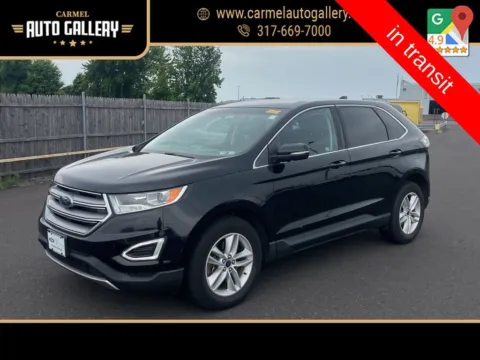Black 2016 Ford Edge SEL for sale in Carmel, IN