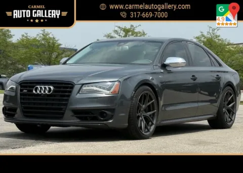 Gray 2013 Audi S8 4.0T for sale in Carmel, IN