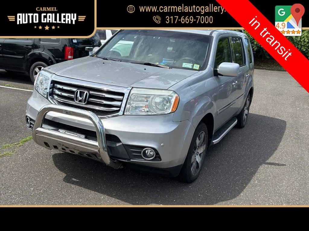 Silver 2015 Honda Pilot Touring for sale in Carmel, IN