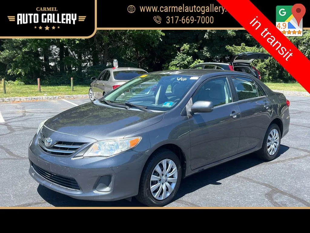 Gray 2013 Toyota Corolla LE for sale in Carmel, IN