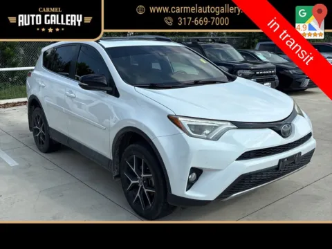 White 2017 Toyota RAV4 SE for sale in Carmel, IN