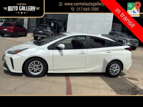 White 2019 Toyota Prius LE for sale in Carmel, IN