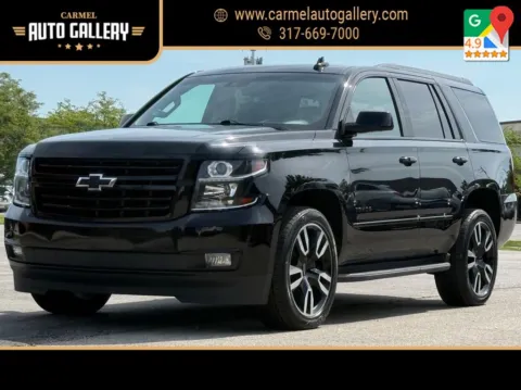 Black 2018 Chevrolet Tahoe Premier for sale in Carmel, IN