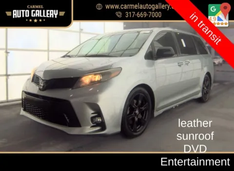 Silver 2020 Toyota Sienna SE Premium for sale in Carmel, IN